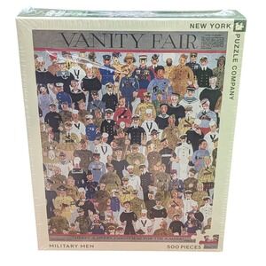New York Puzzle Company Vanity Fair Military Men 500 Piece Jigsaw NPZVF1703